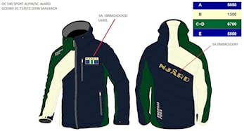 Bestilling av Njård-jakker